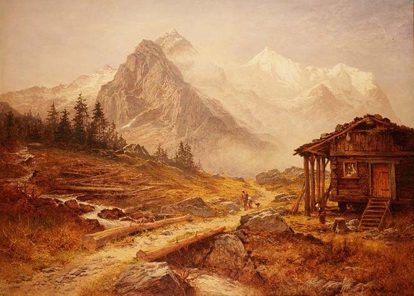 Pohled z Zugspitze z Garmisch-Partenkirchenu od Benjamin Williams Leader