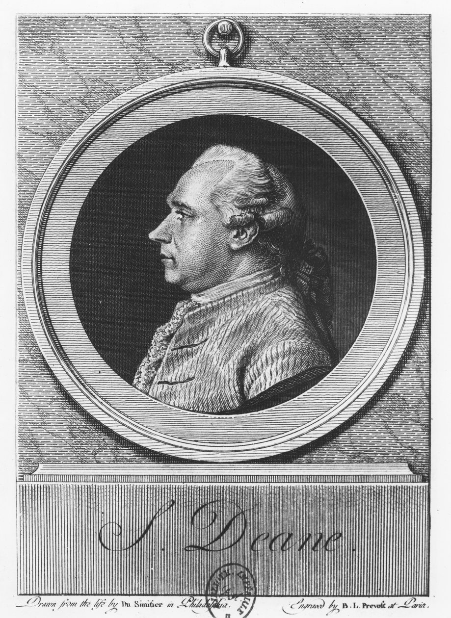 Silas Deane od Benoit Louis Prevost