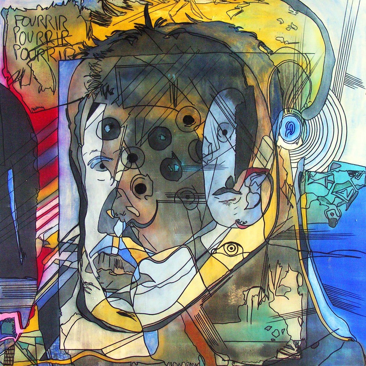 Pourrir, 2007 (olej na plátně) od Benoit Erwann Boucherot