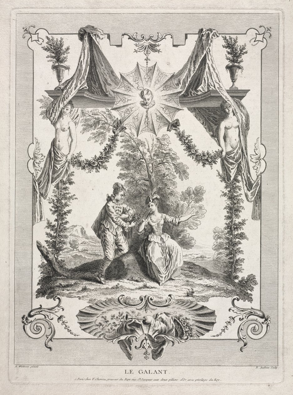 Galant od Benoit II Audran