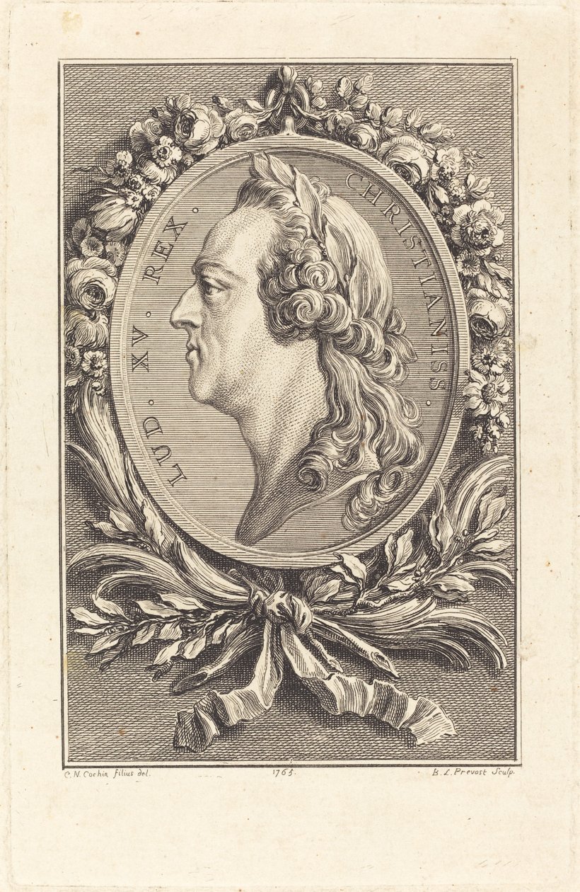 Ludvík XV, 1765. od Benoit Louis Prevost