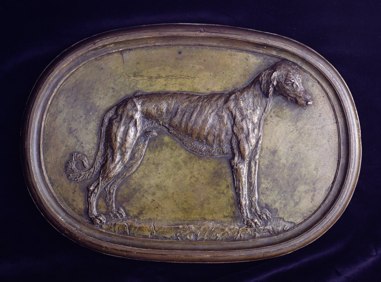 Reliéf chrta (bronz) od Benvenuto Cellini
