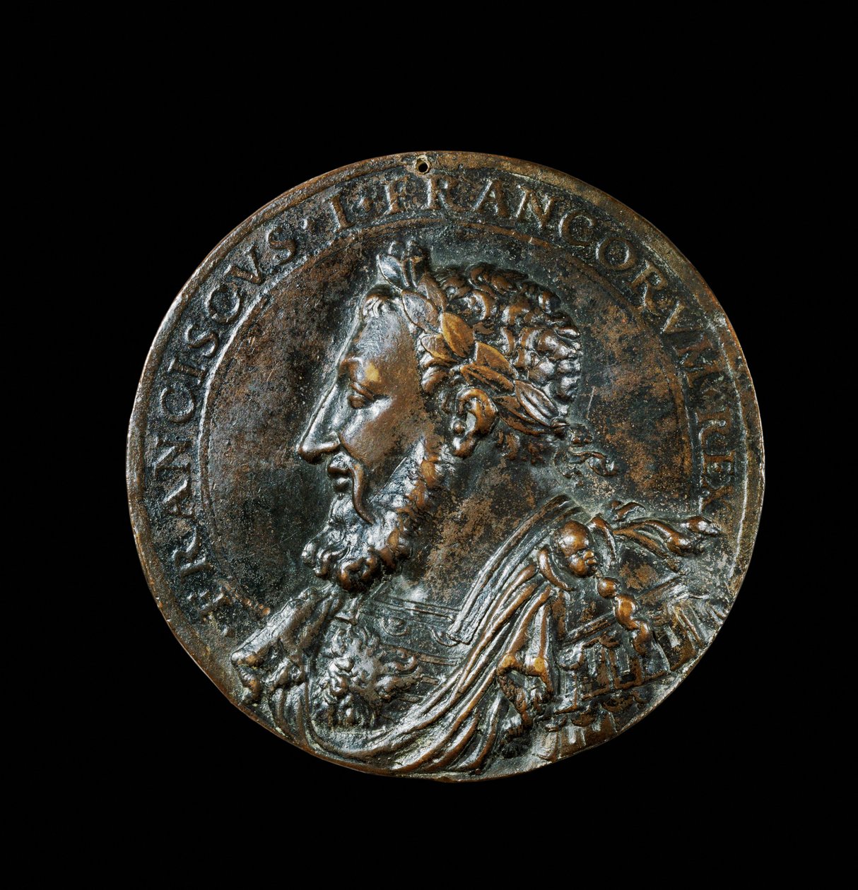Francois I., francouzský král ... od Benvenuto Cellini
