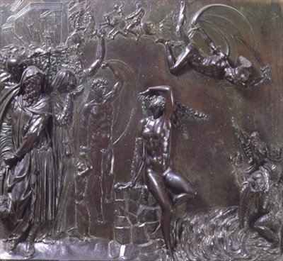 Perseus zachraňující Andromedu (bronz) od Benvenuto Cellini