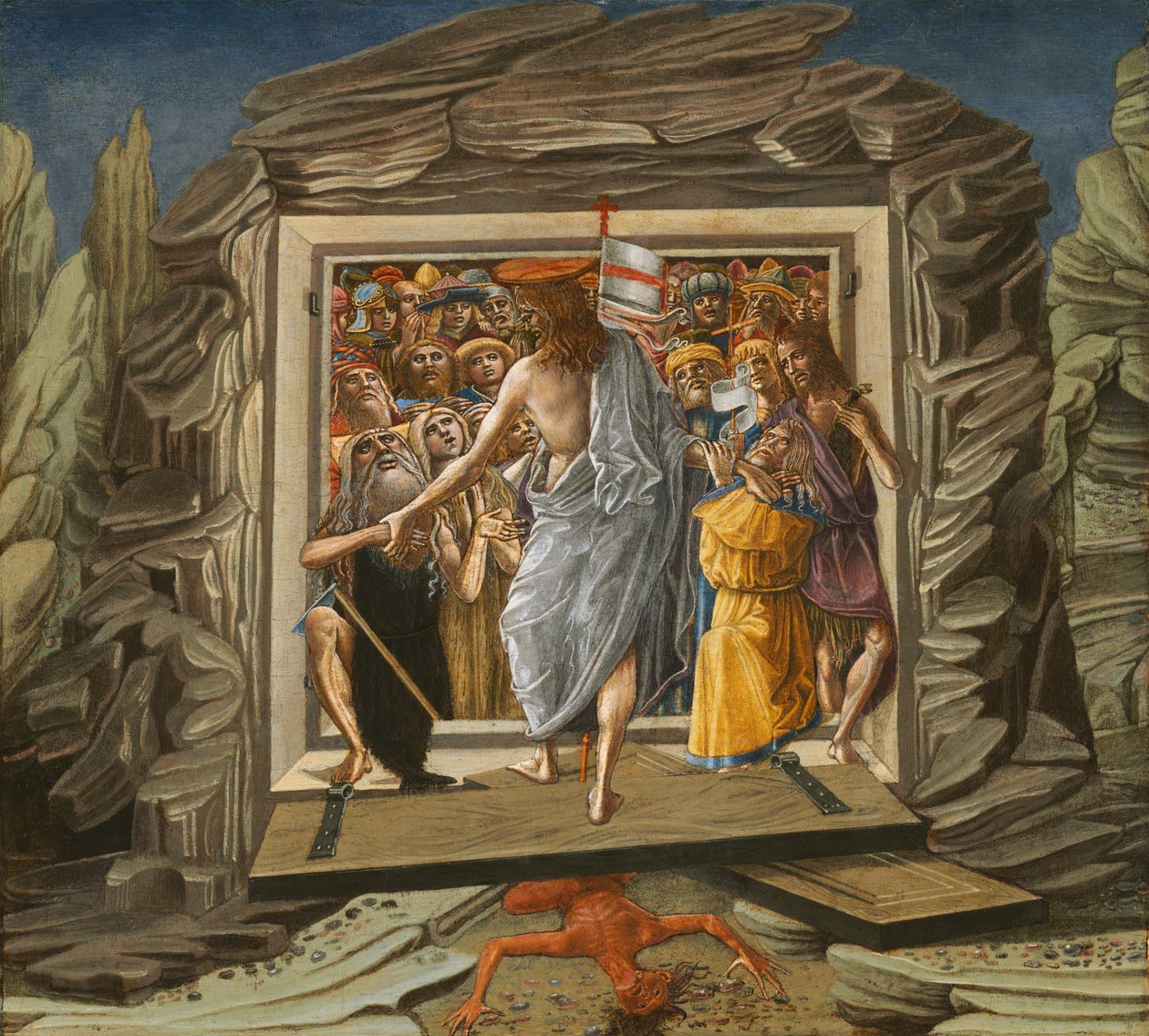 Kristus v limbu, pravděpodobně 1491. od Benvenuto di Giovanni