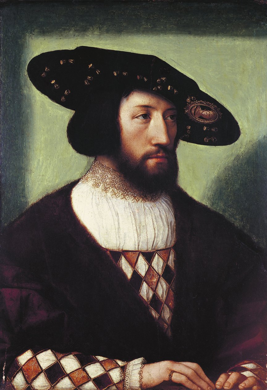 Portrét Kristiána II (1481-1559) od Bernard van Orley