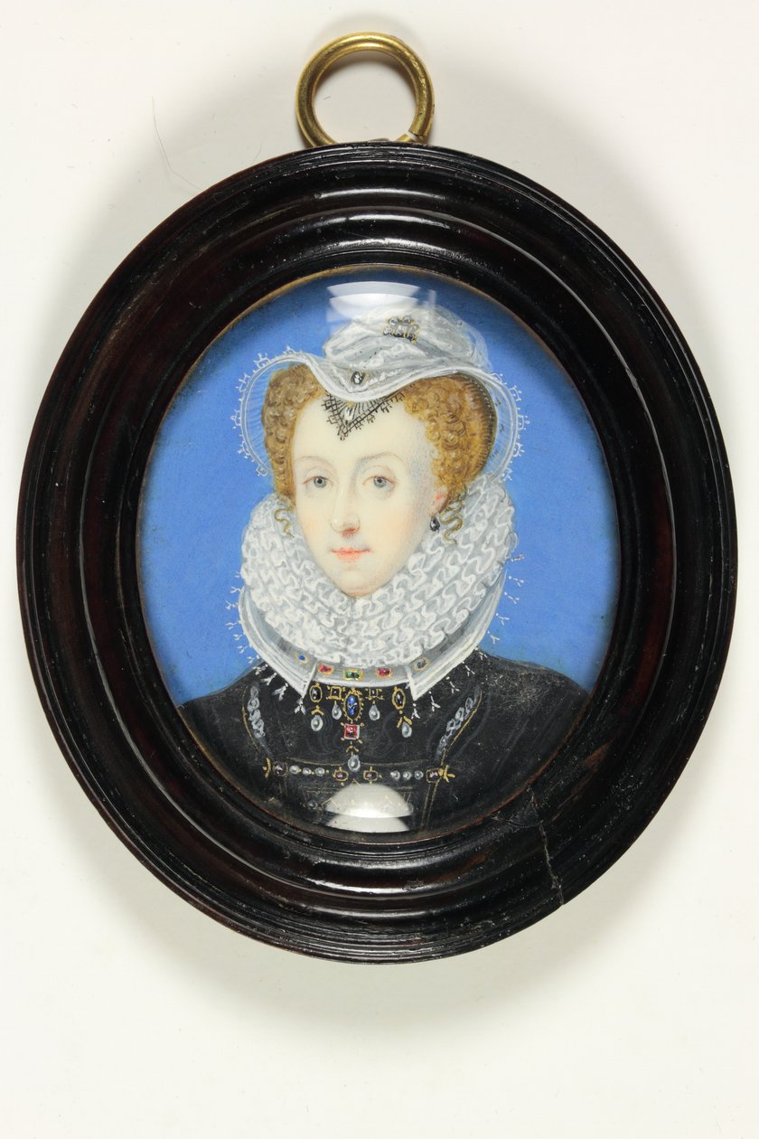 Queen Elizabeth I (smalt) od Bernard III Lens