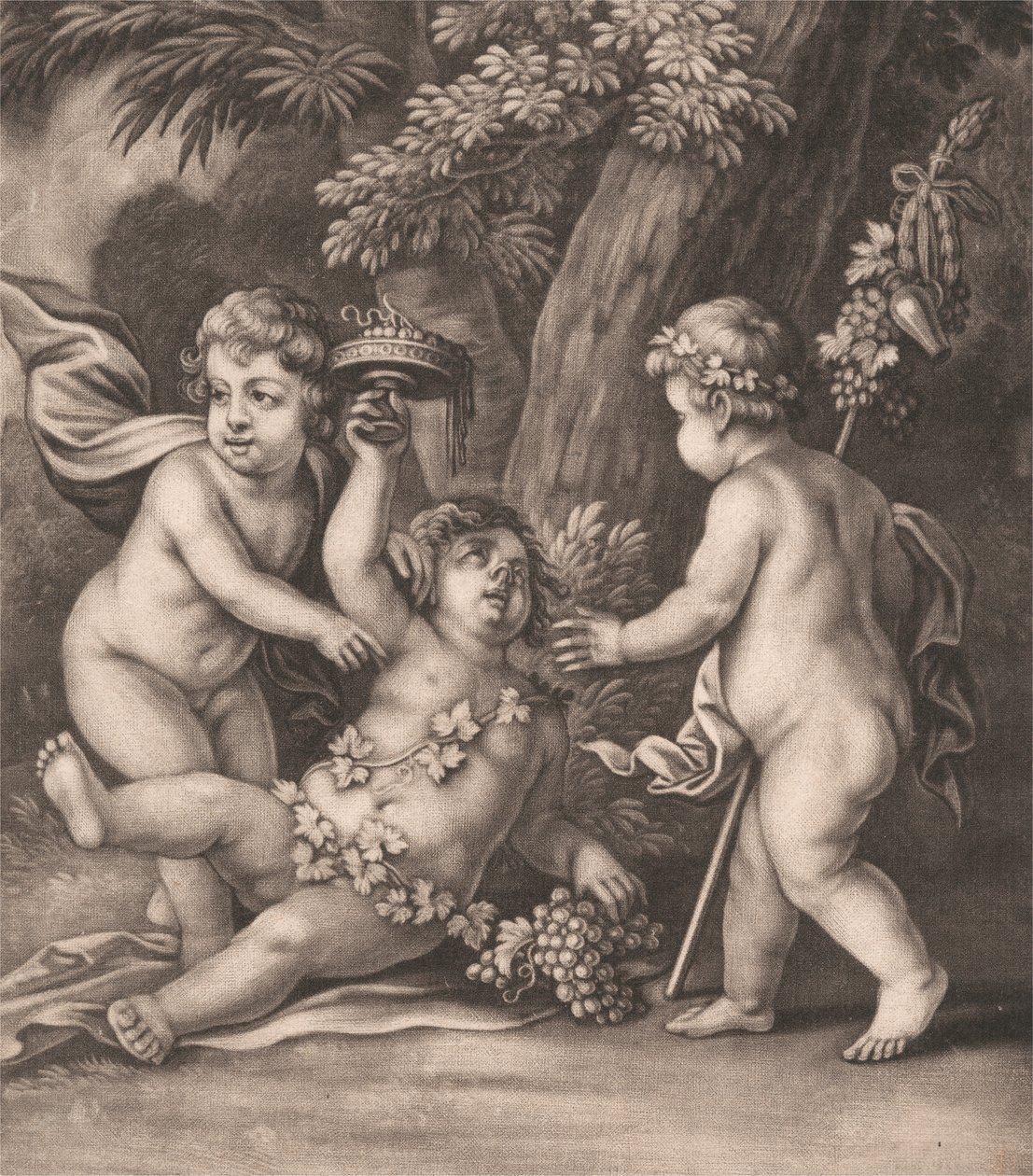 Bacchus od Bernard Lens