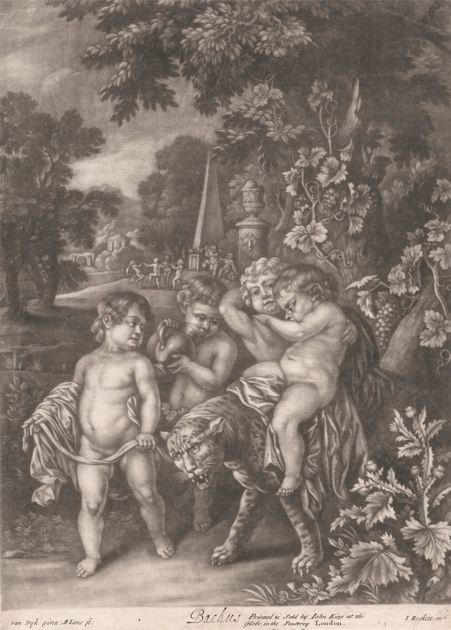 Bacchus od Bernard Lens