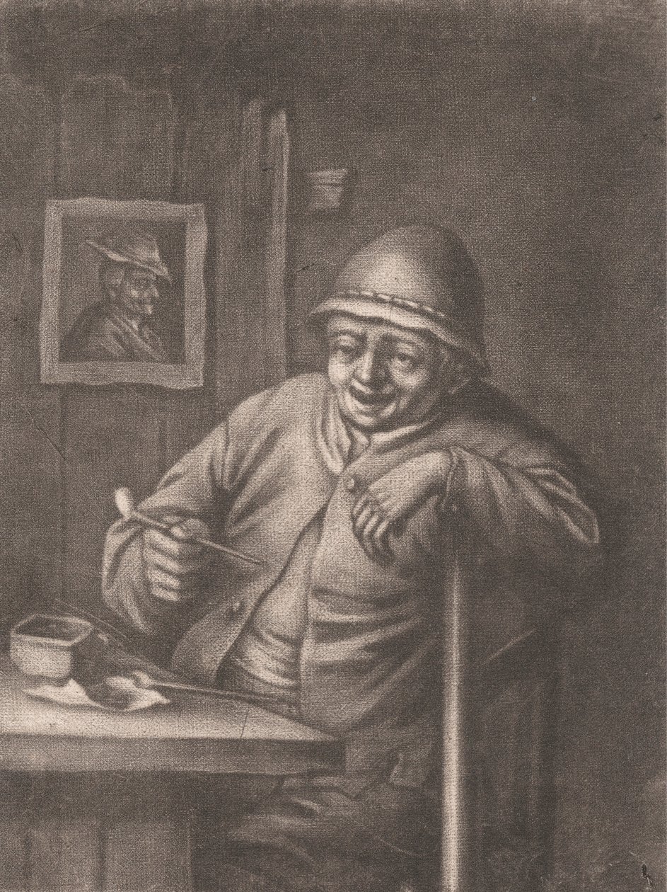 Muž kouření od Bernard Lens