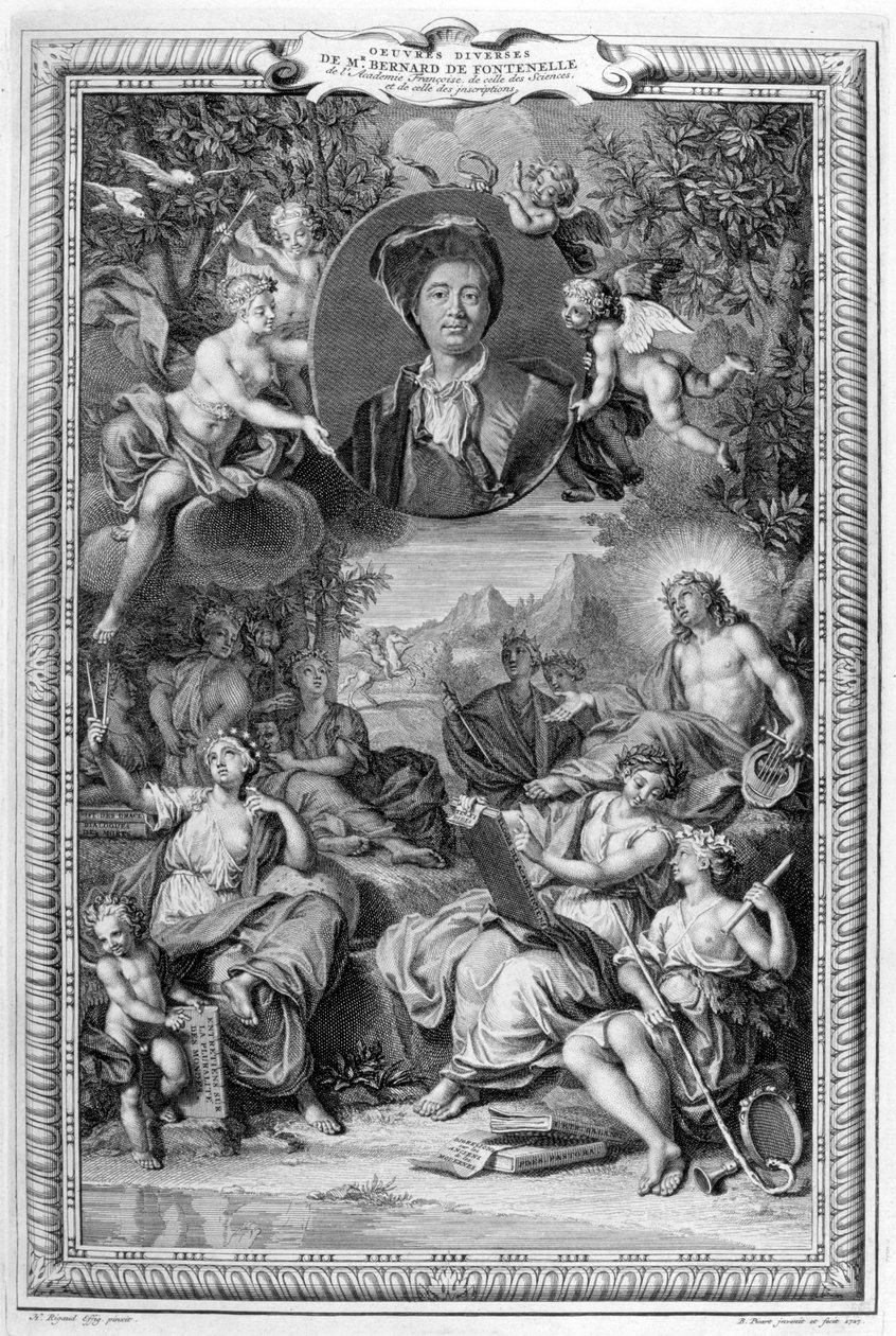 Bernard de Fontenelle, 1728-1729 od Bernard Picart