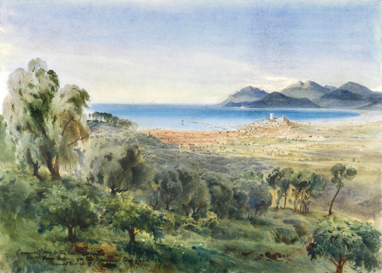 Cannes z vily Nevada od Bernard Walter Evans
