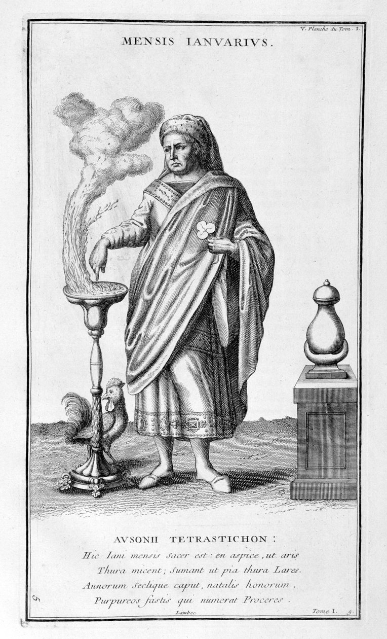 Reprezentace z ledna 1757. od Bernard de Montfaucon
