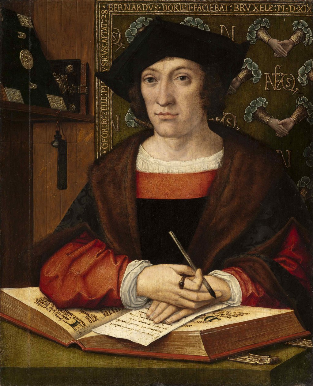 Joris van Zelle, 1519. od Bernard van Orley