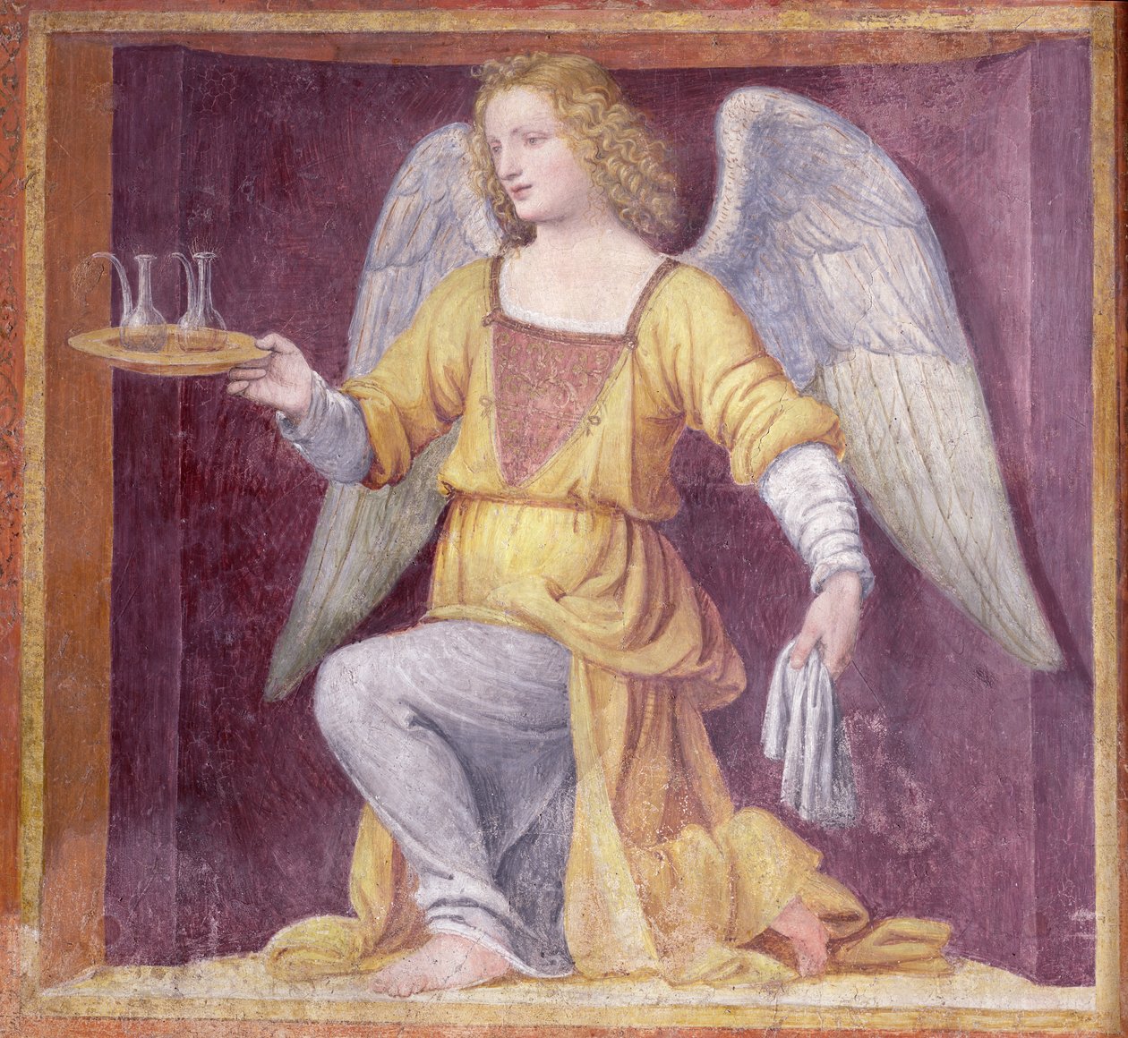Anděl, 1525 od Bernardino Luini