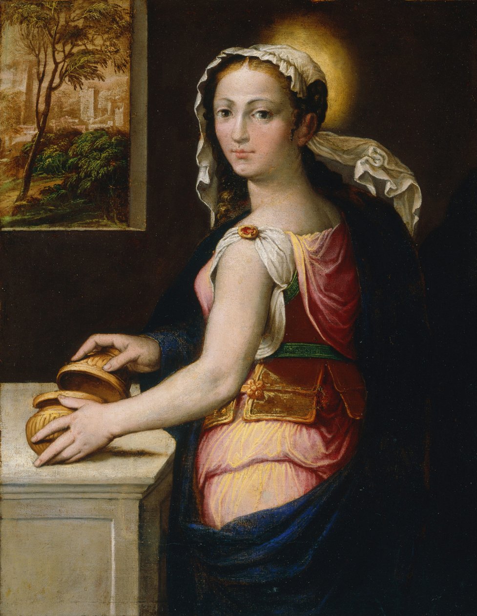 Máří Magdaléna od Bernardino Campi