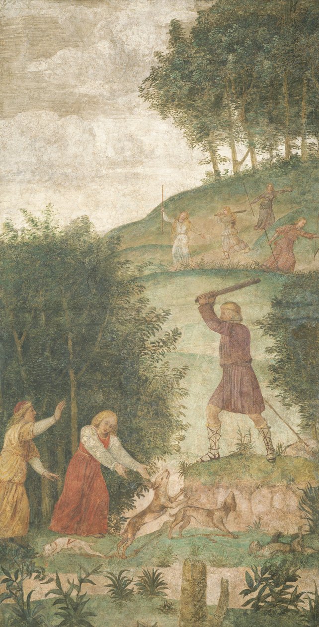 Cephalus potrestán při lovu, c. 15201522. od Bernardino Luini