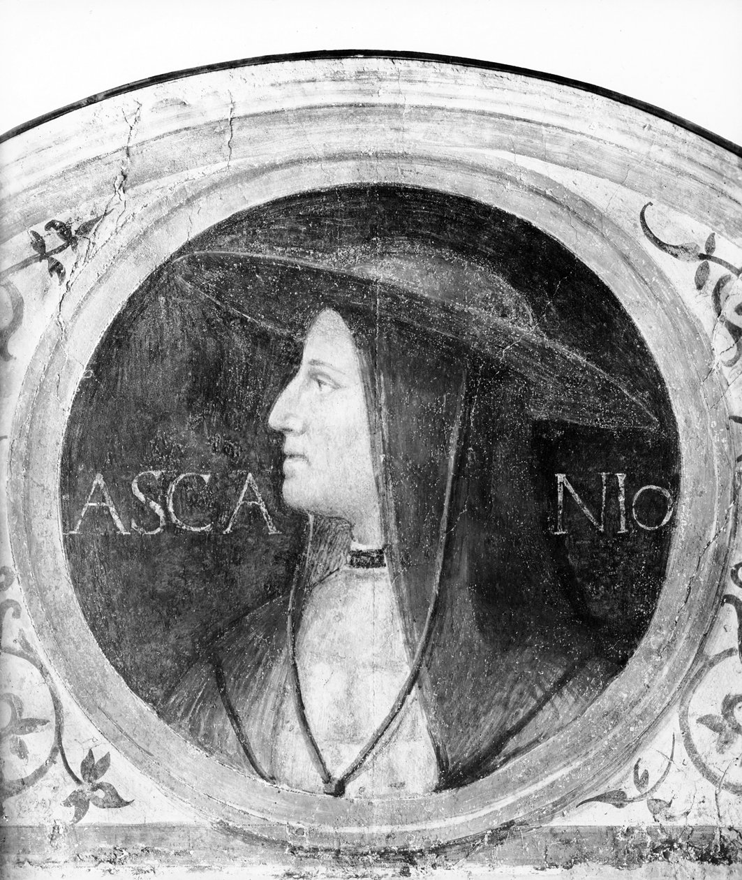 Portrét kardinála Ascanio Sforza od Bernardino Luini