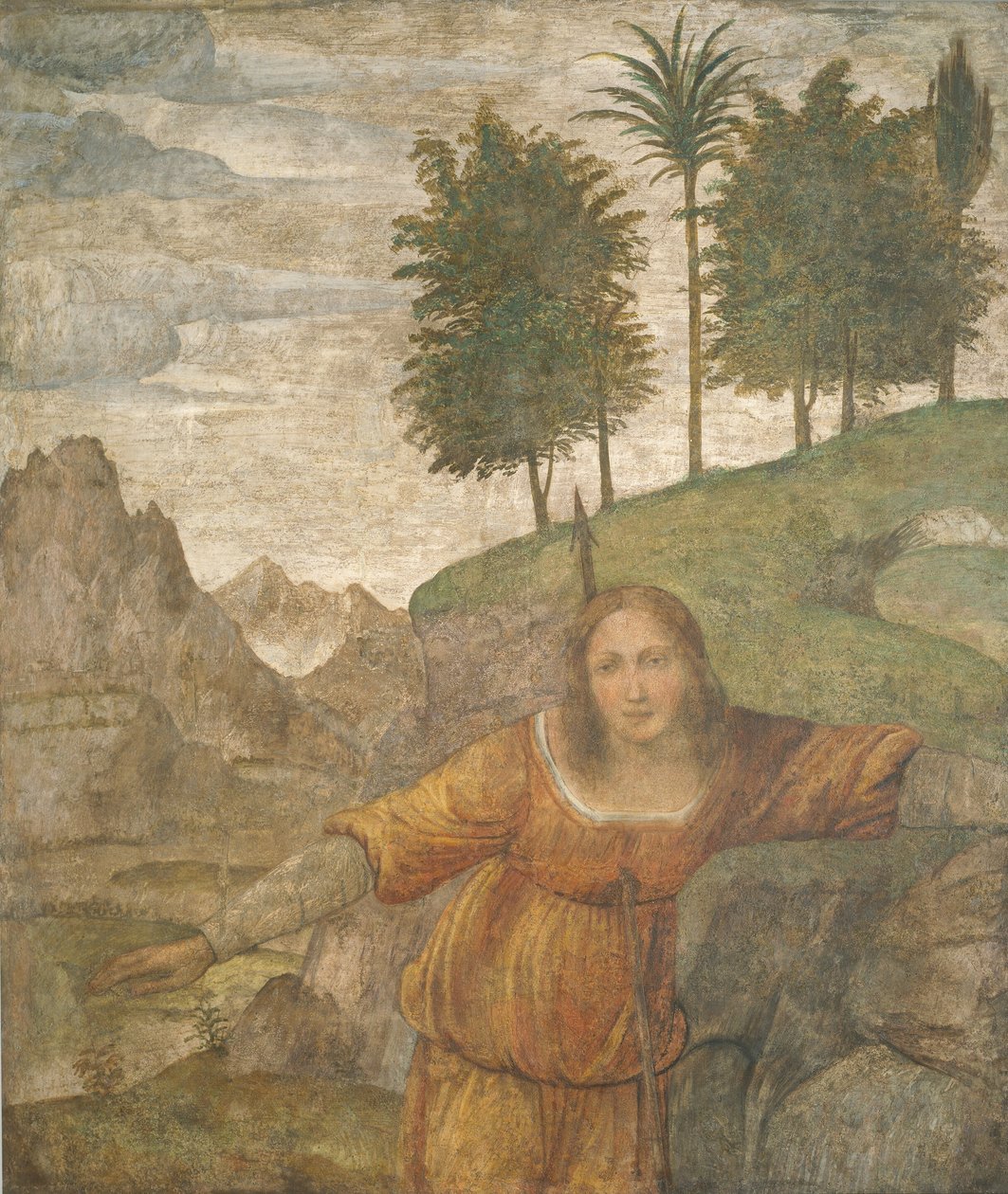 Procris propíchnutý Cefalovým oštěpem, c. 15201522. od Bernardino Luini