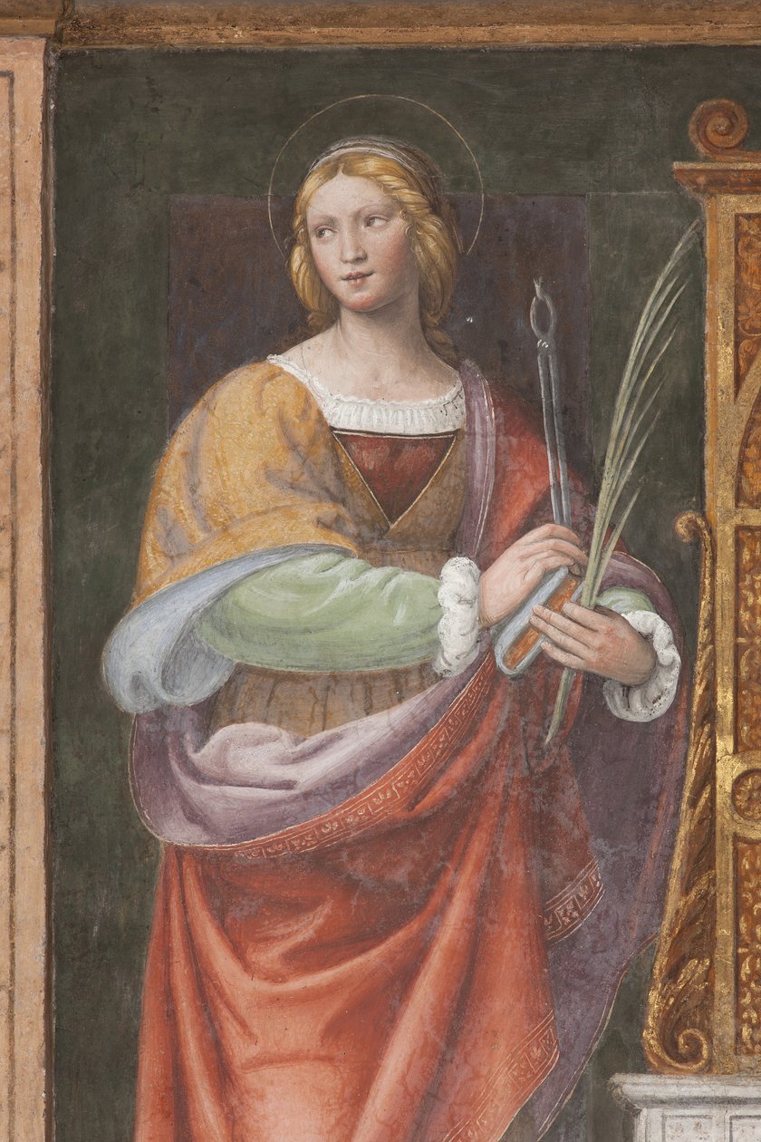 Saint Apollonia, c.1522-25 (detail 3497192) od Bernardino Luini