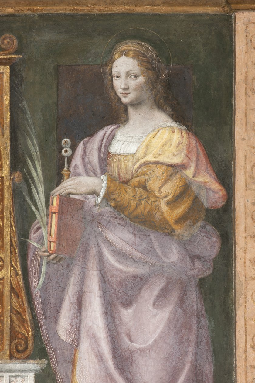 Saint Lucy, c.1522-25 (detail 3497192) od Bernardino Luini