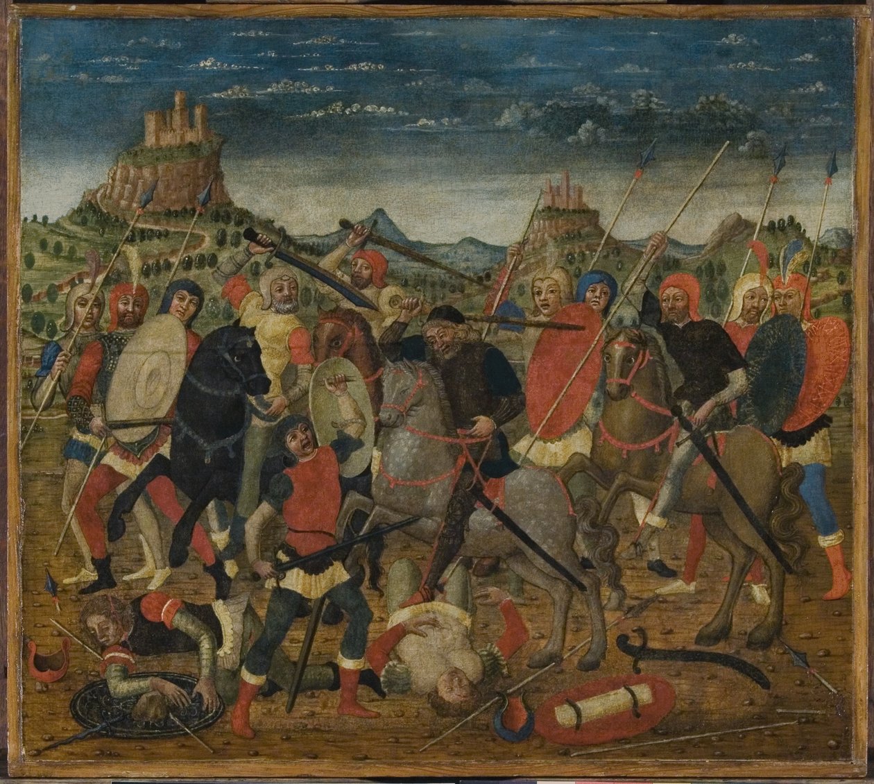 Smrt Uriáše Chetejce od Bernardino Luini