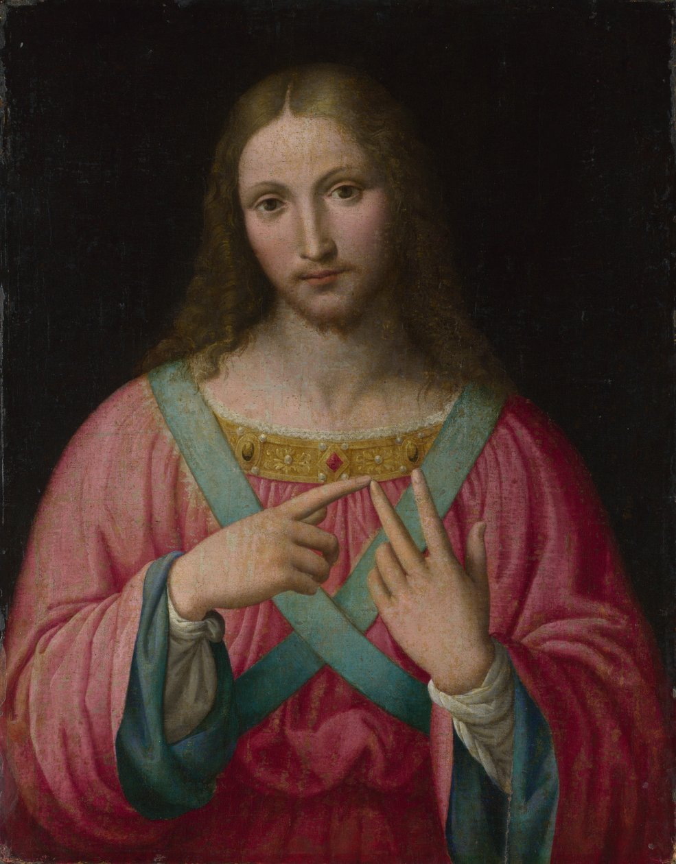 Kristus, po roce 1530. od Bernardino Luini after .