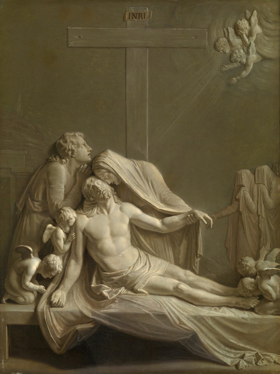 Depozice po Antoniu Canovovi, 1800. od Bernardino Nocchi