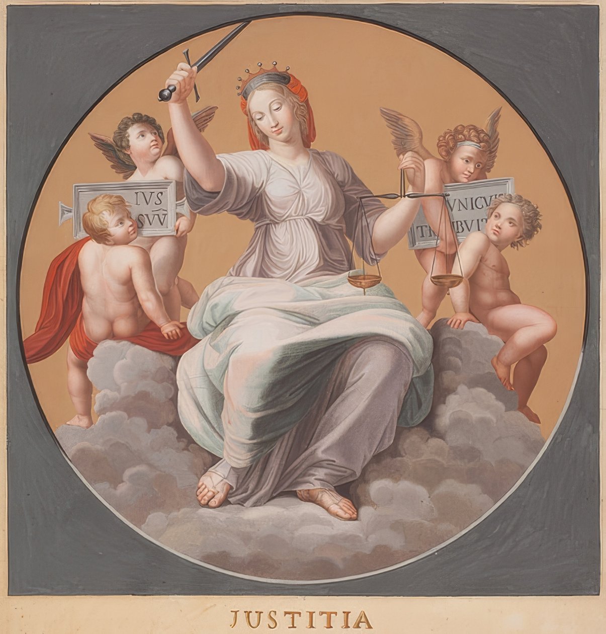 Justiz (Stanze della Segnatura) od Bernardino Nocchi