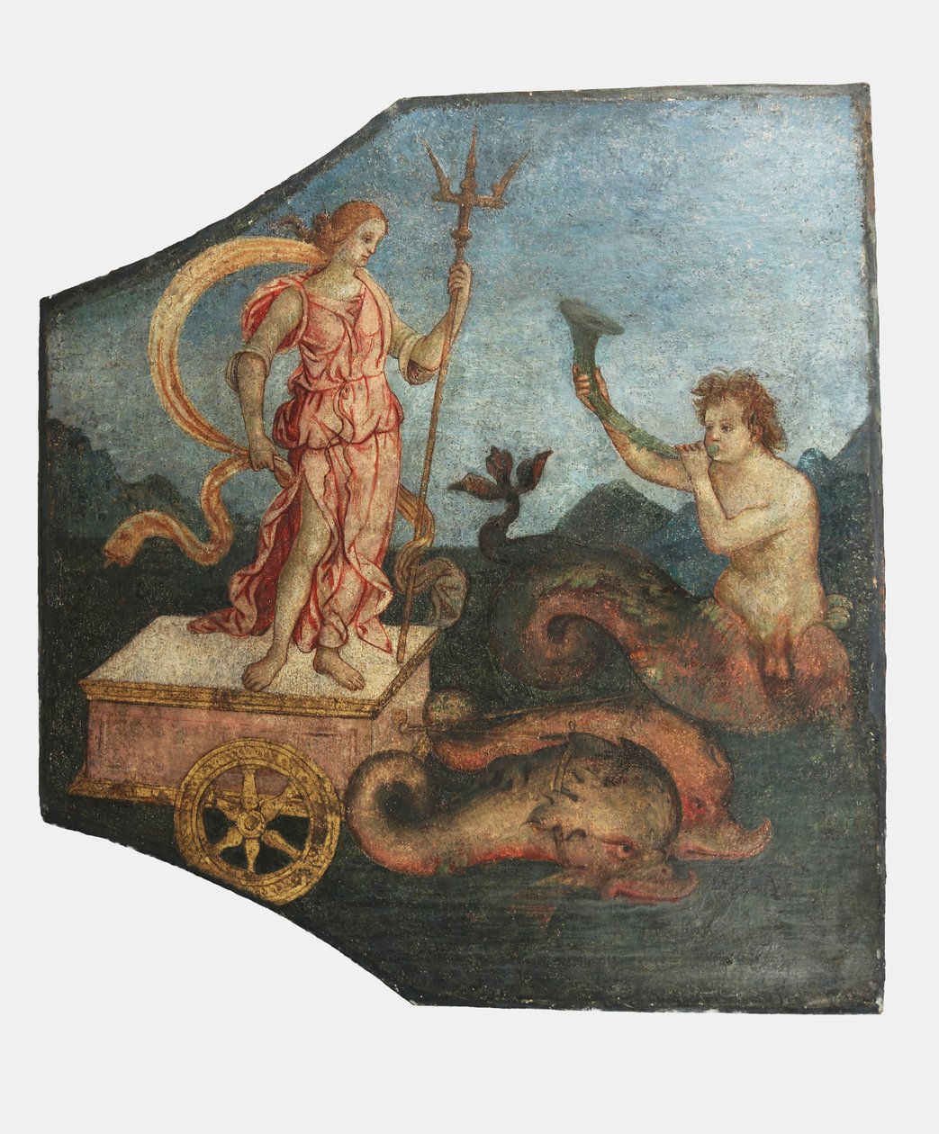 Triumph of Amphitrite, ca. 1509. od Bernardino Pinturicchio
