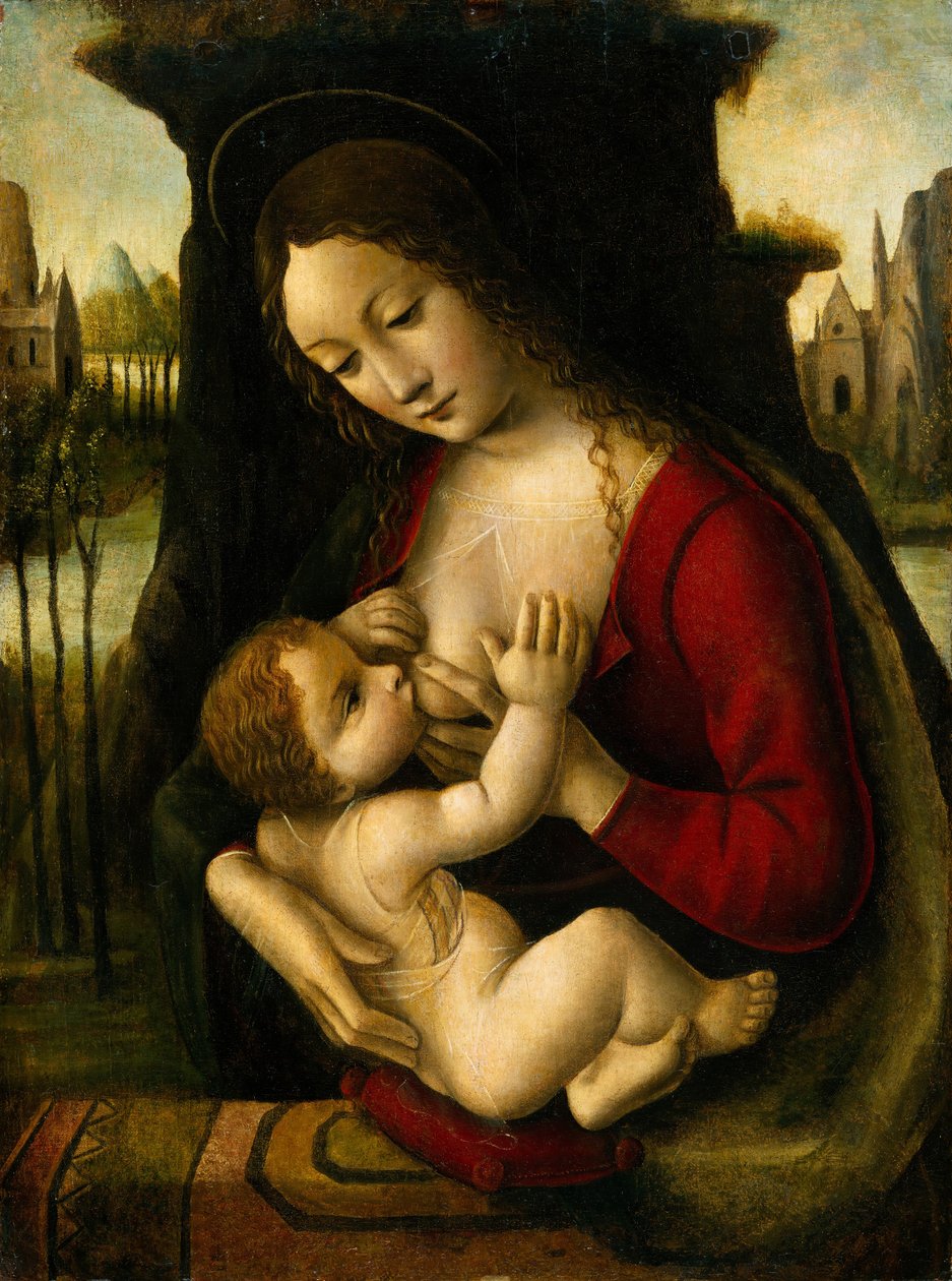 Madonna a dítě. od Bernardino de