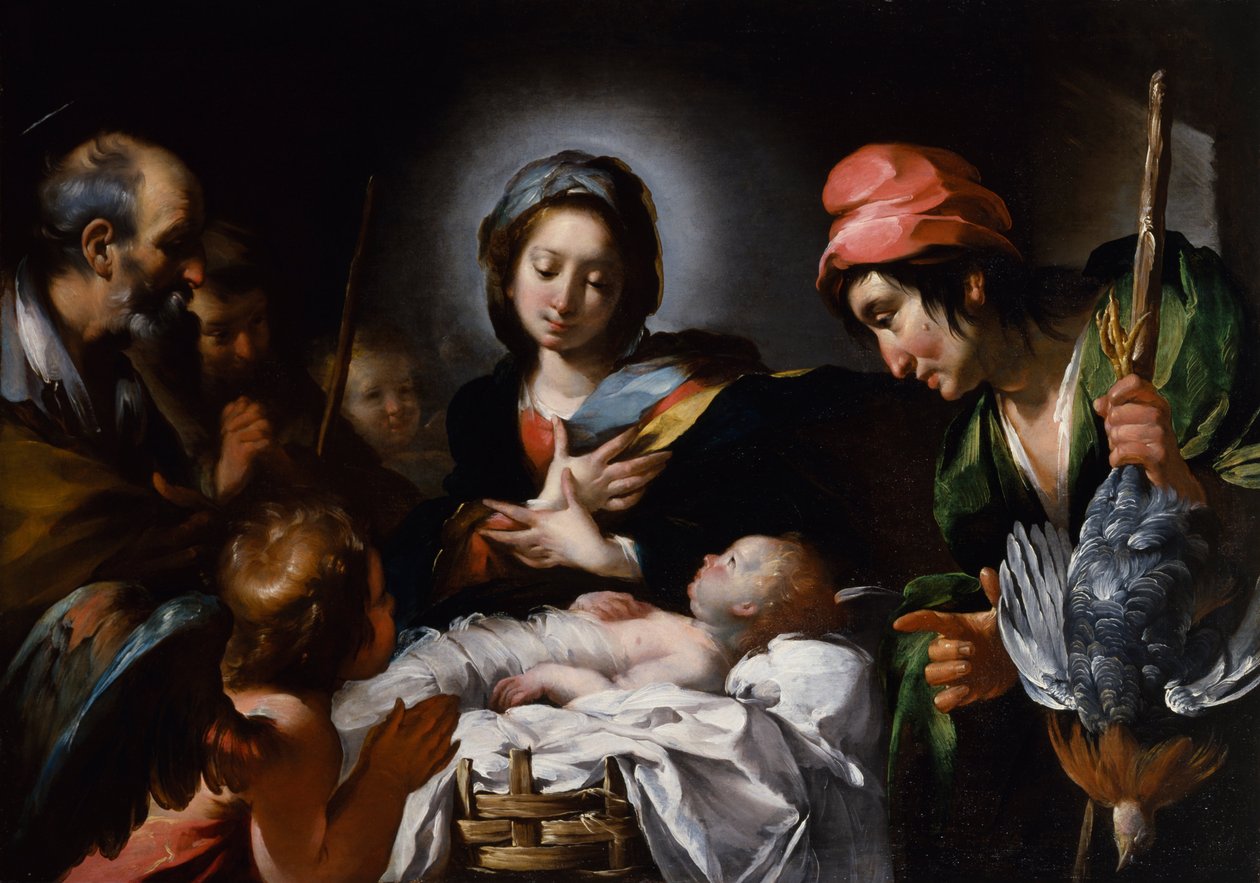Klanění ovčáků od Bernardo Strozzi