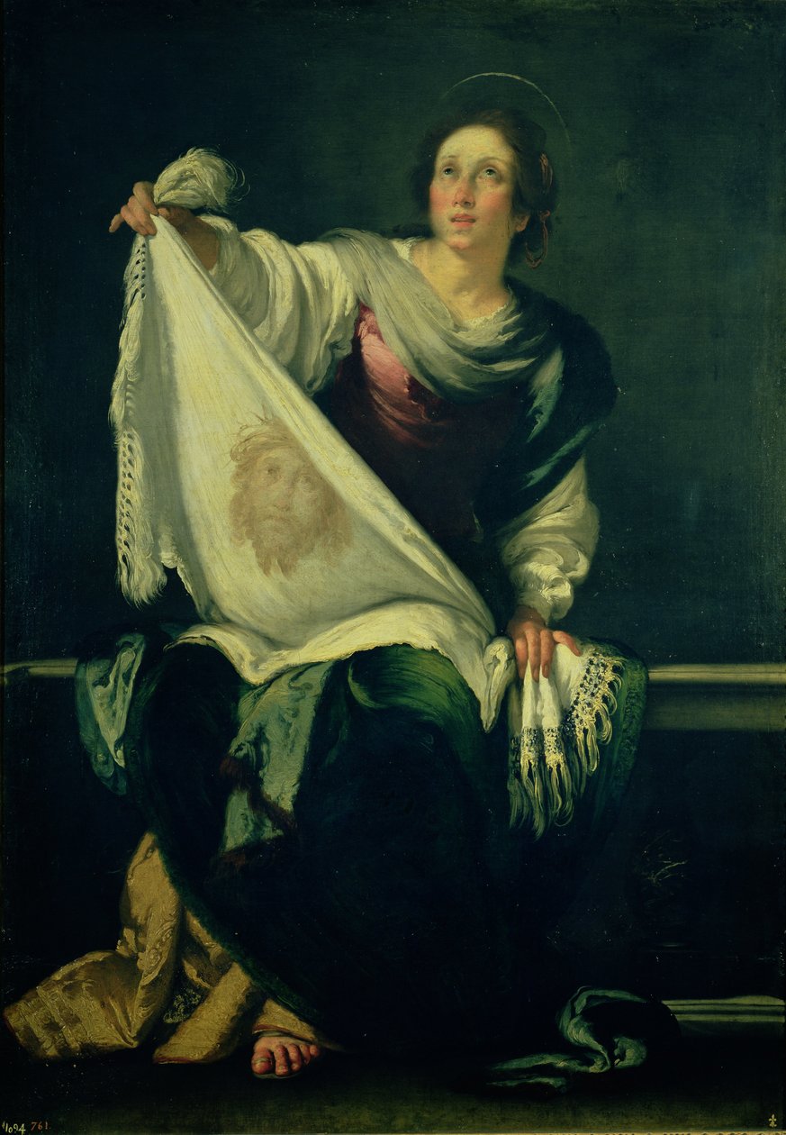 Svatá Veronika, 1625-30 od Bernardo Strozzi