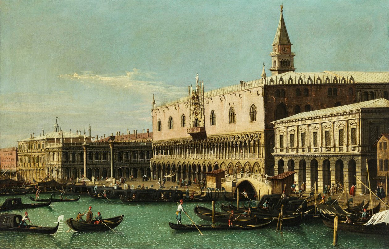 Bernardo Bellotto Dogenpalast od Bernardo Bellotto