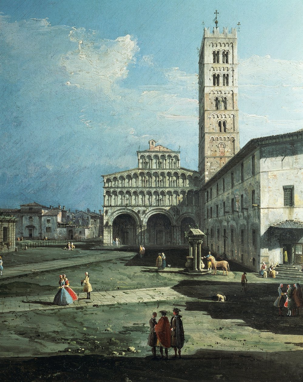 Piazza San Martino, Lucca od Bernardo Bellotto