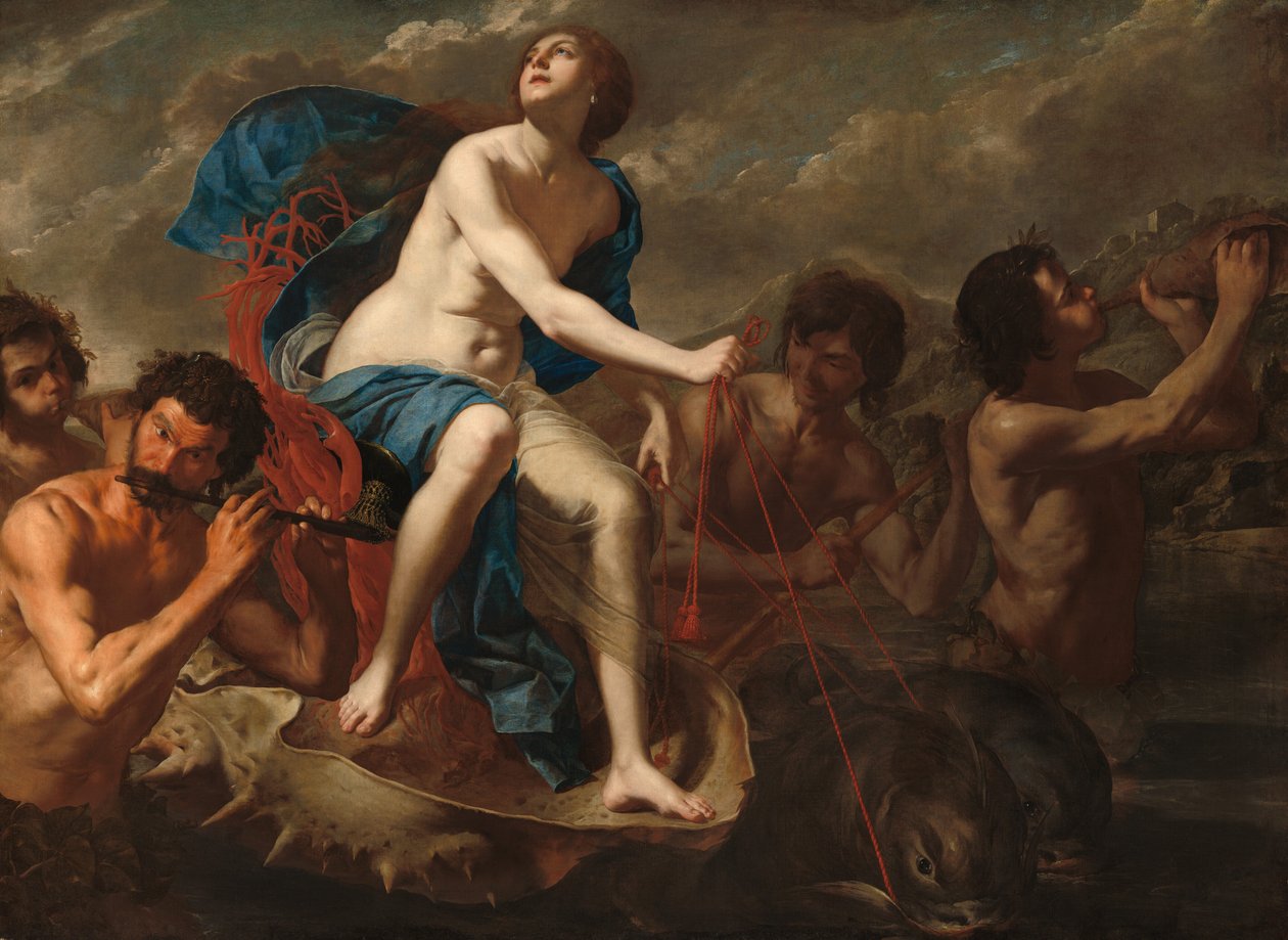 Triumf Galatea, c. 1650. od Bernardo Cavallino
