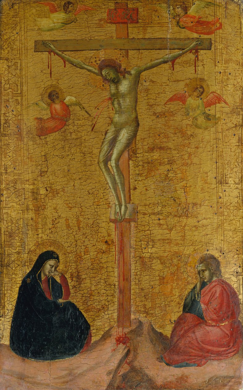 Ukřižování, ca. 1325-30. od Bernardo Daddi