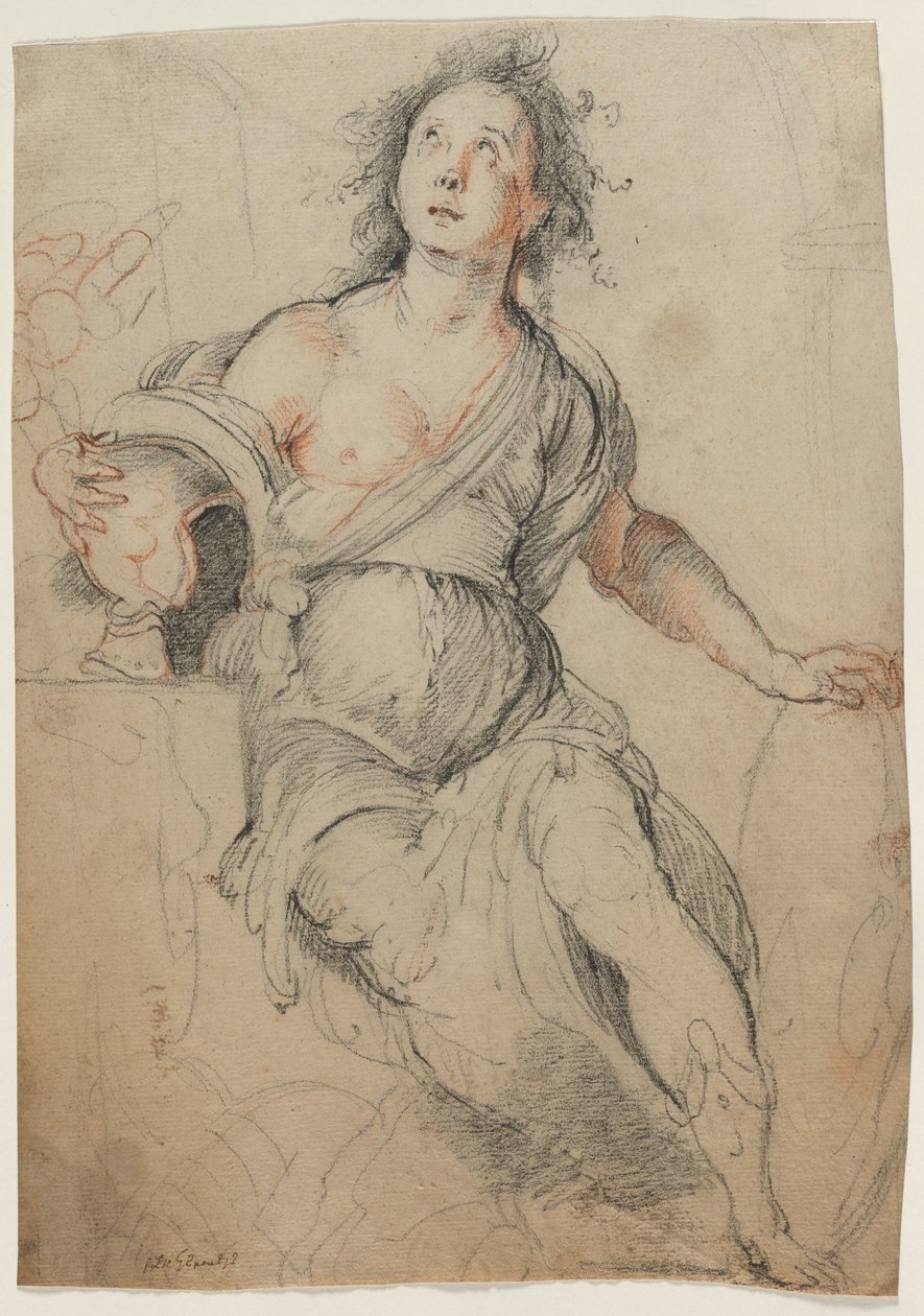 Alegorická figura, c. 1635. od Bernardo Strozzi