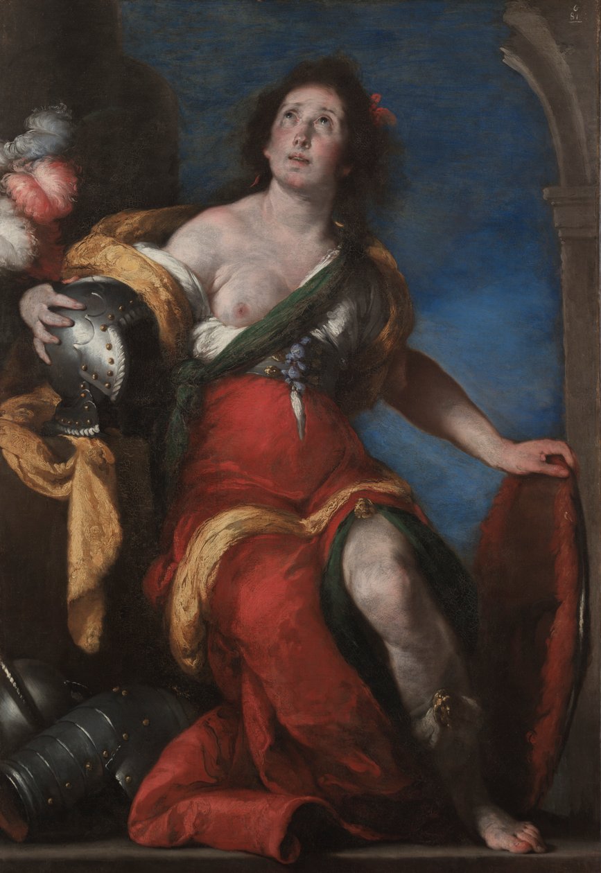 Alegorická figura, c. 1636. od Bernardo Strozzi