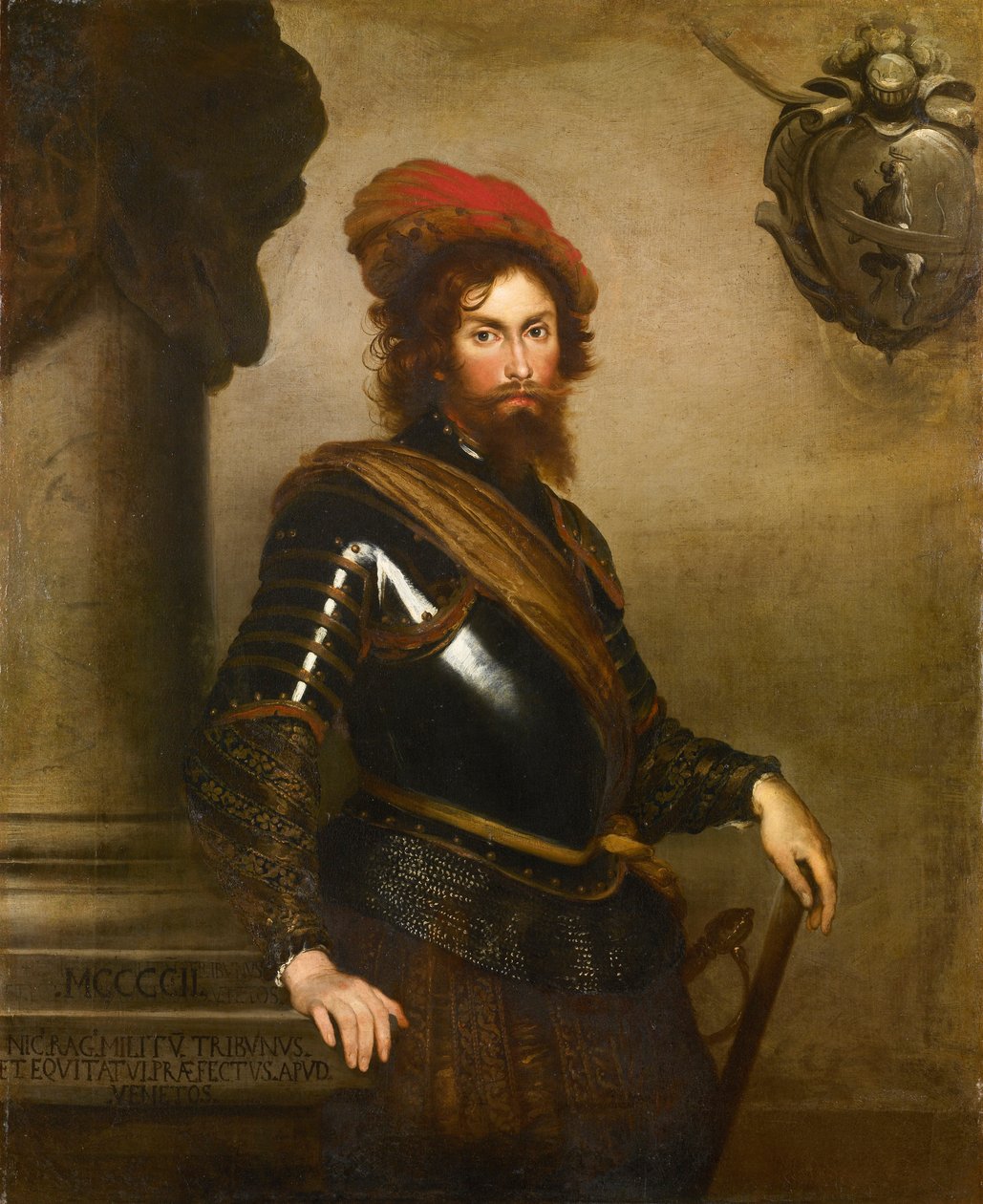 Portrét Nicolò Raggiho. od Bernardo Strozzi