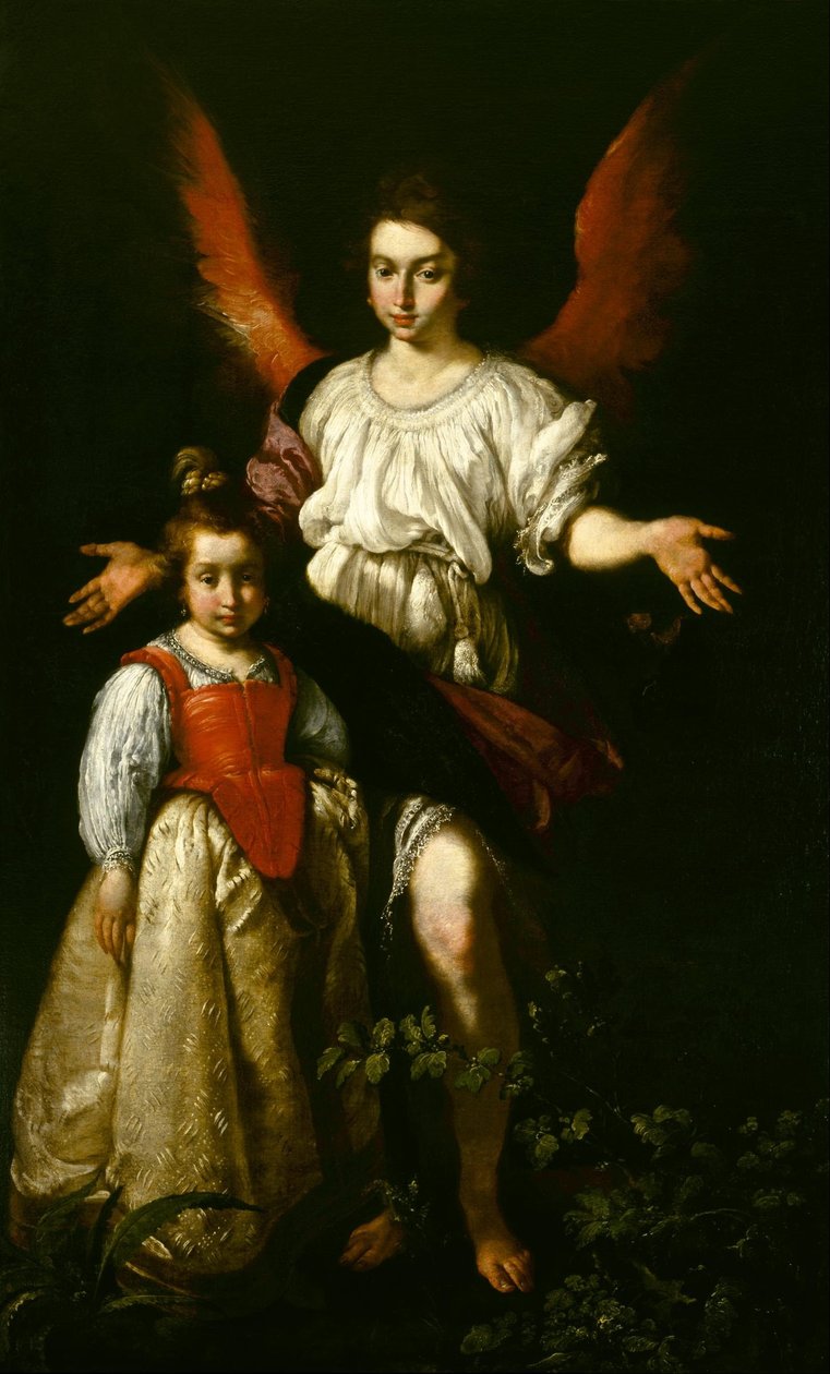 Anděl strážný od Bernardo Strozzi