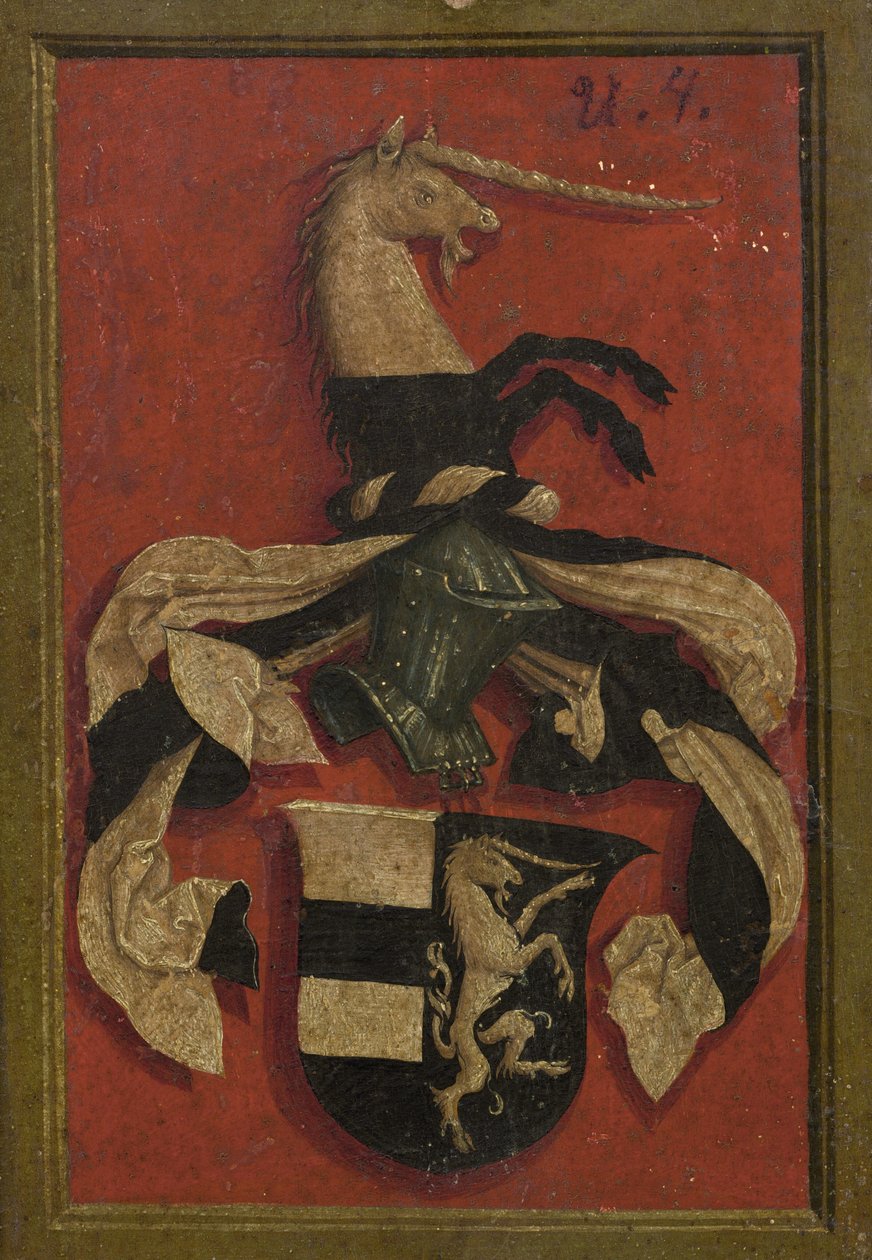 Hans Roth [reverse], 1527. od Bernhard Strigel