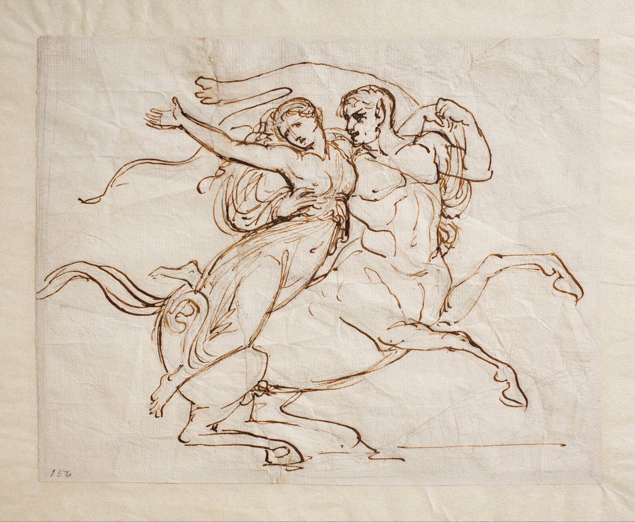 Nessus a Deianira od Bertel Thorvaldsen