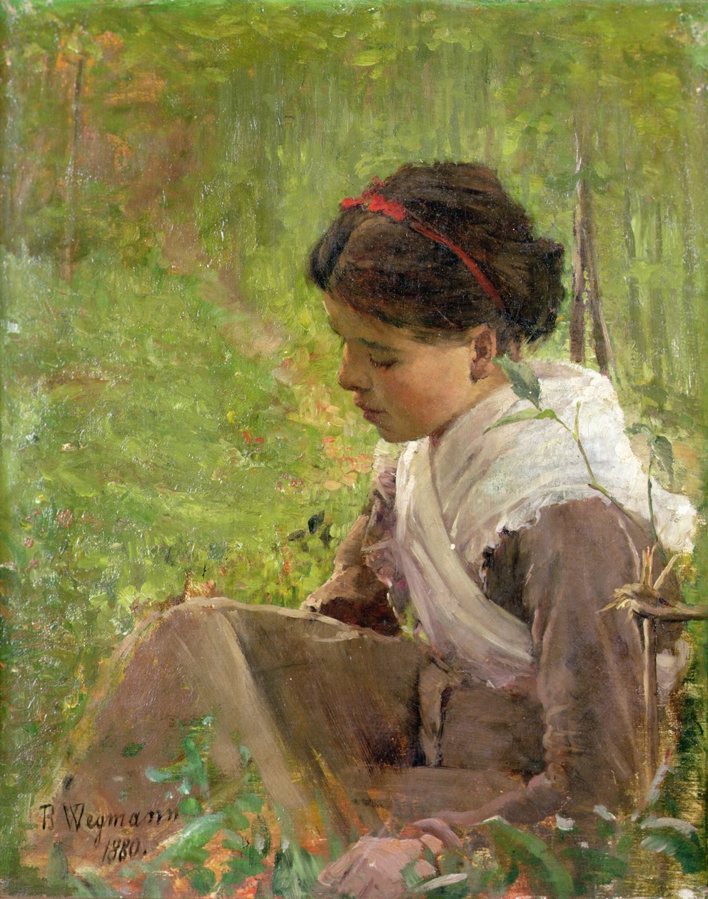 V lesích od Bertha Wegmann
