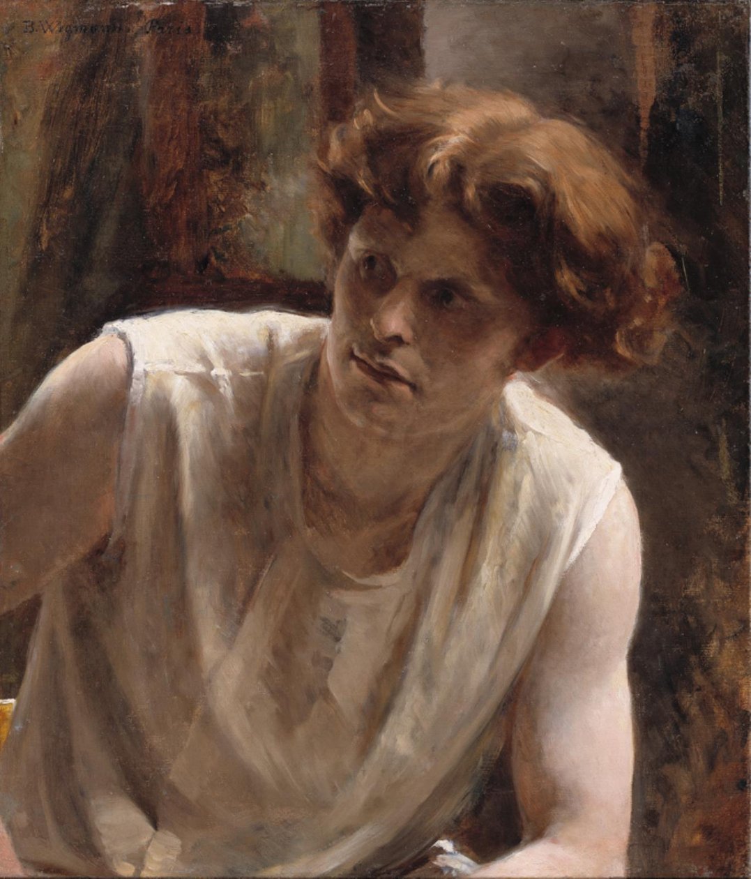 Studie ženského modelu od Bertha Wegmann