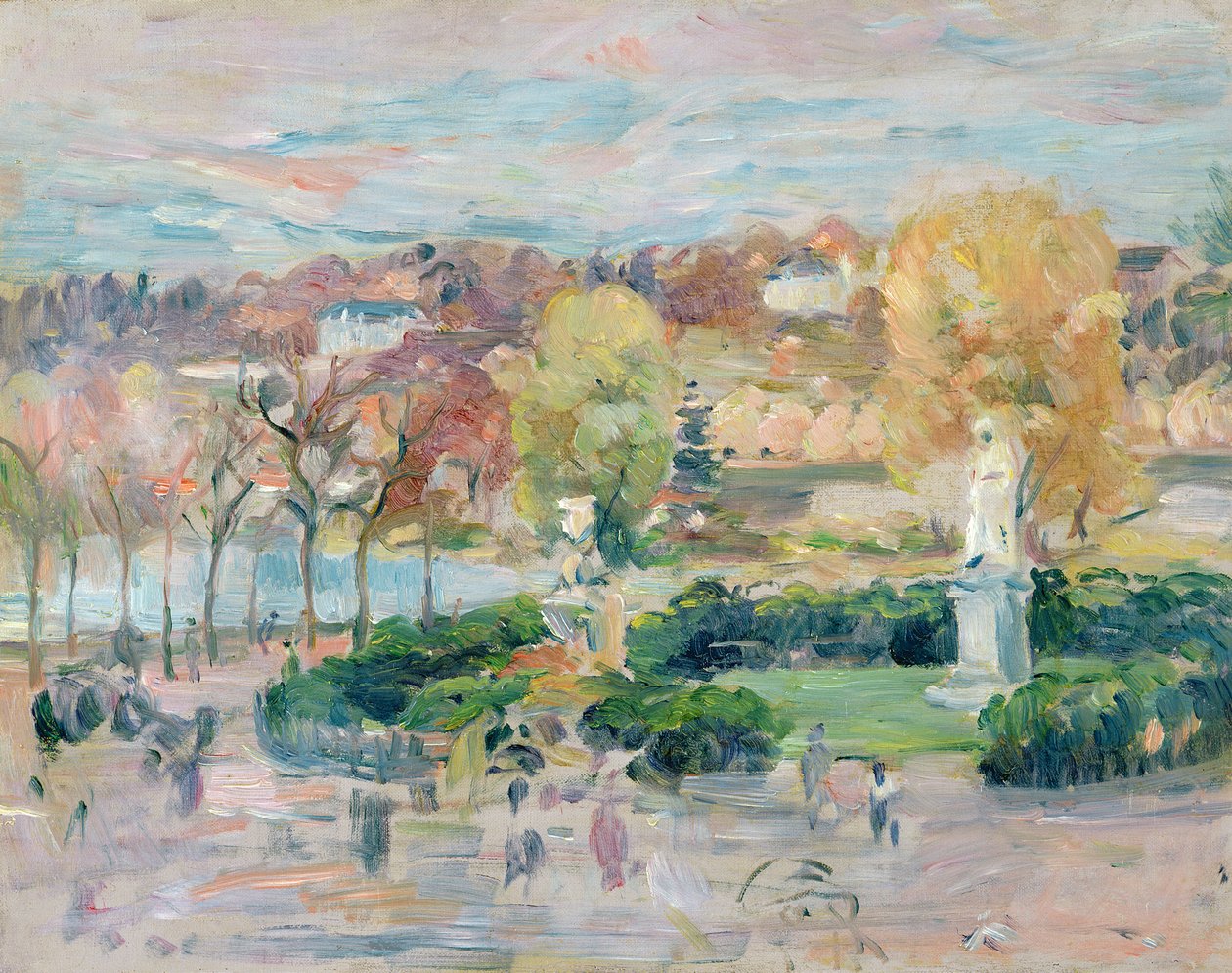 Krajina v Tours, 1892 od Berthe Morisot
