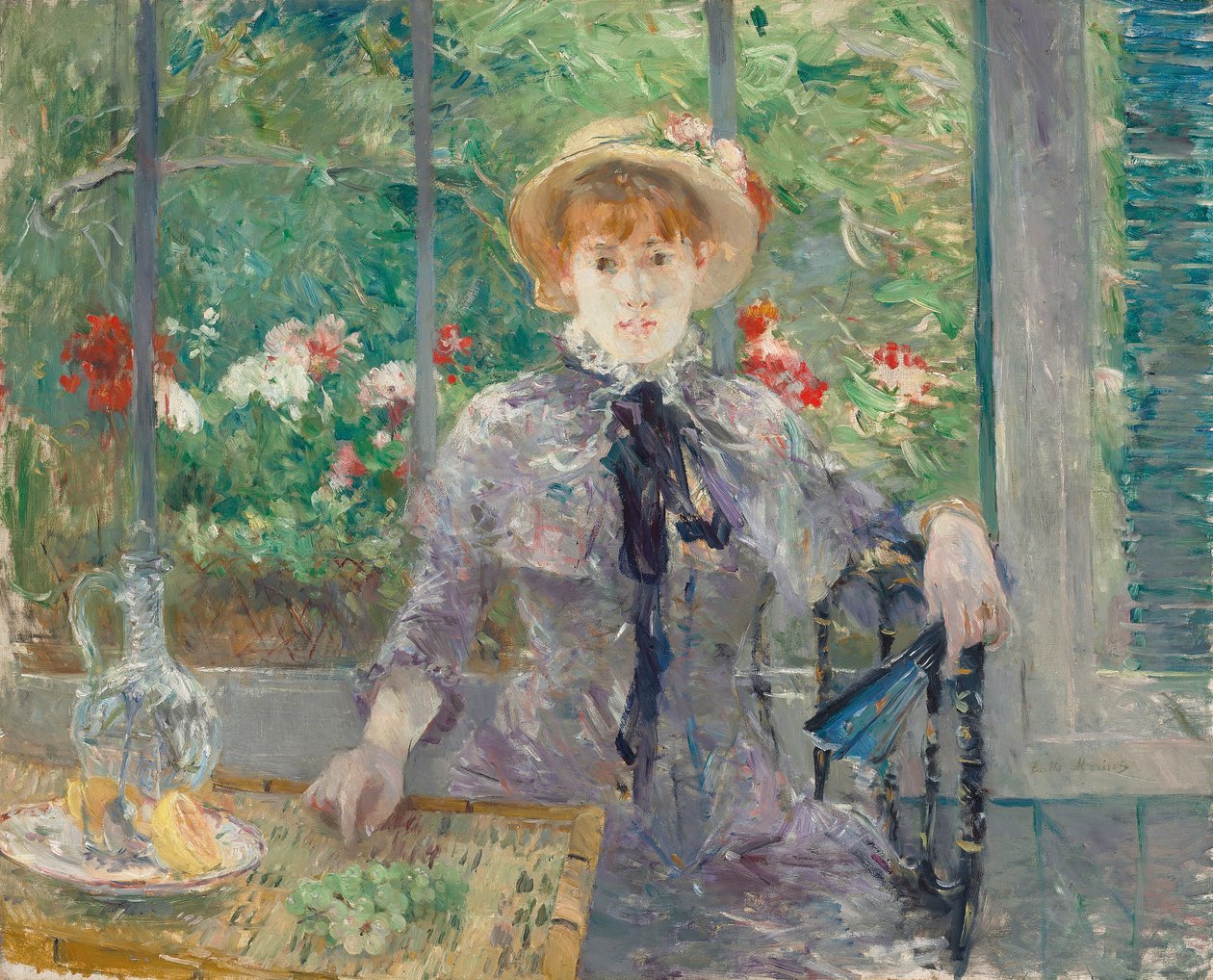 Po snídani, 1881 od Berthe Morisot