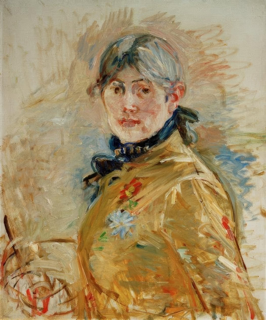 Autoportrét od Berthe Morisot