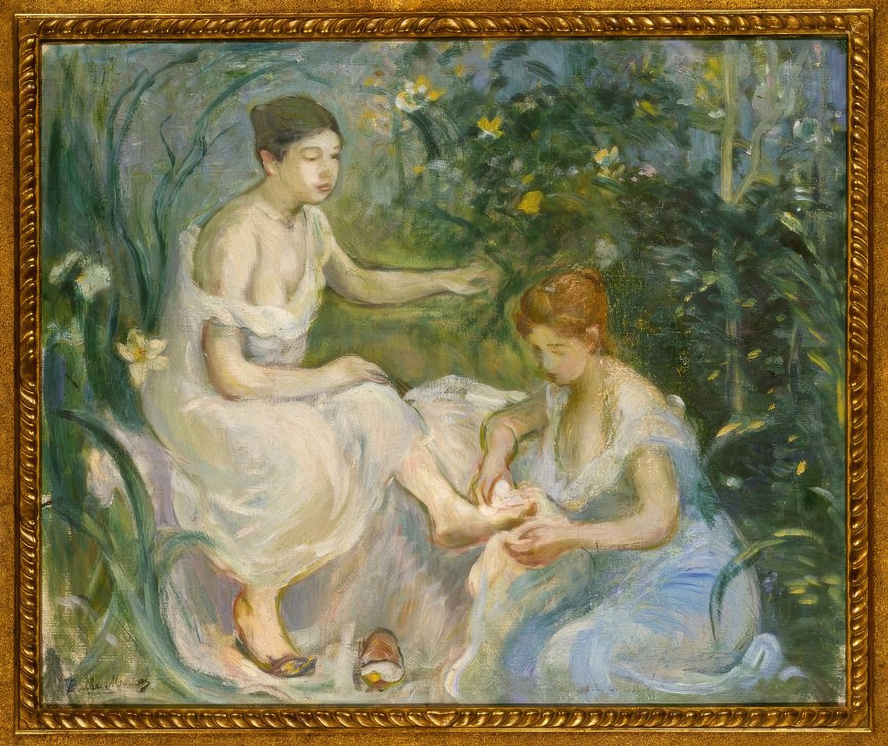 B. Morisot, Koupel / Obraz, 1894 od Berthe Morisot