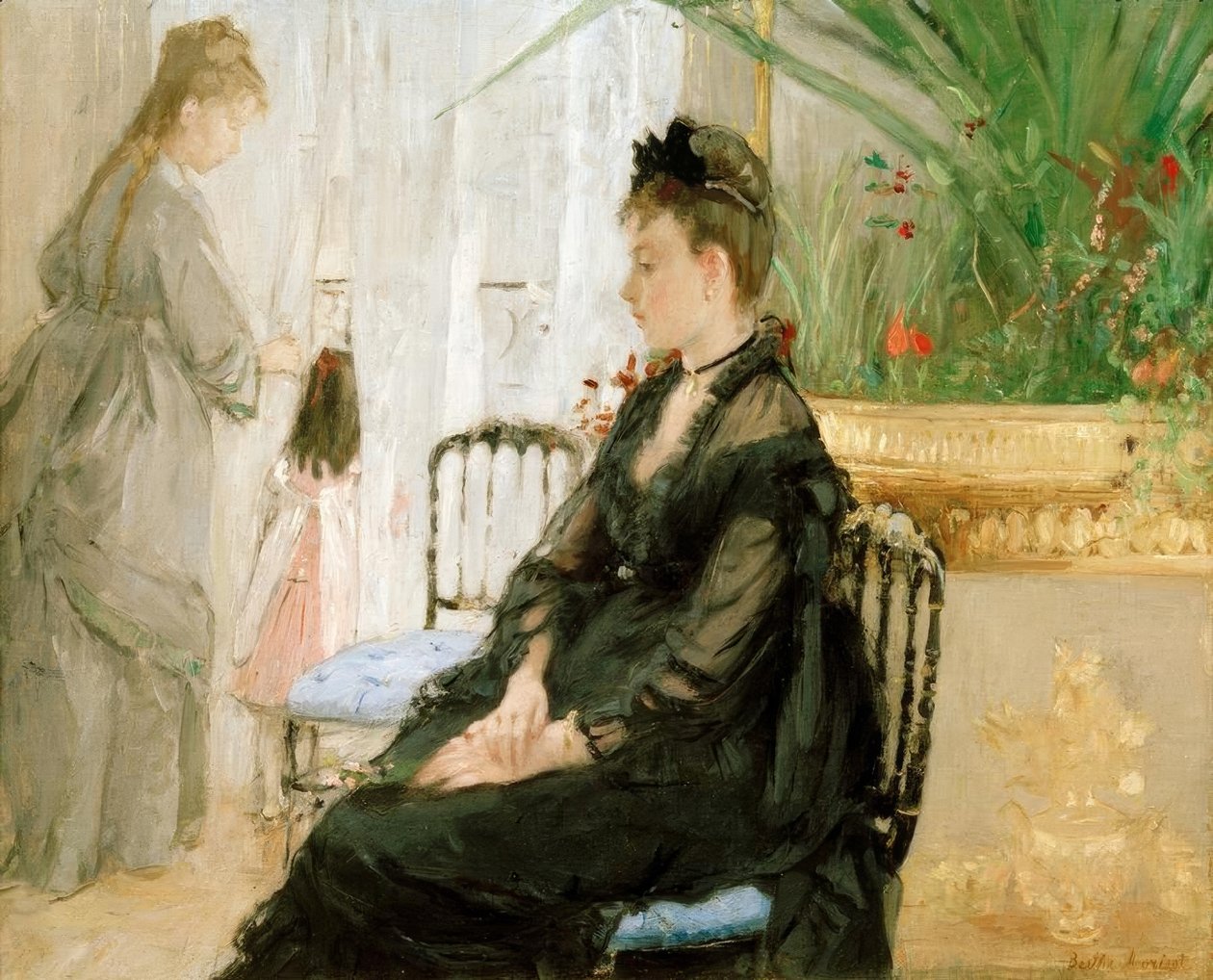 Interiér od Berthe Morisot